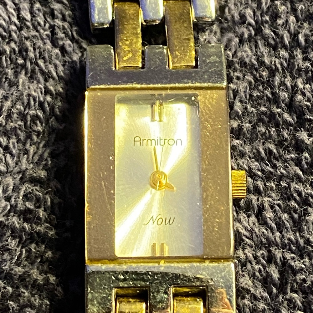 Armitron now vintage link watch